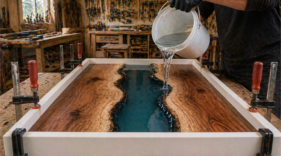 Epoxy-Giessharze (River Table)