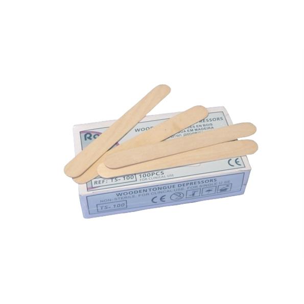 Rührstäbe (Holzspachtel) - 150x18x1.6mm - Pack à 100