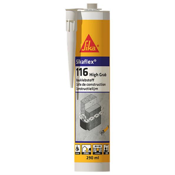Sikaflex 116 High Grab concrete grey - 290ml